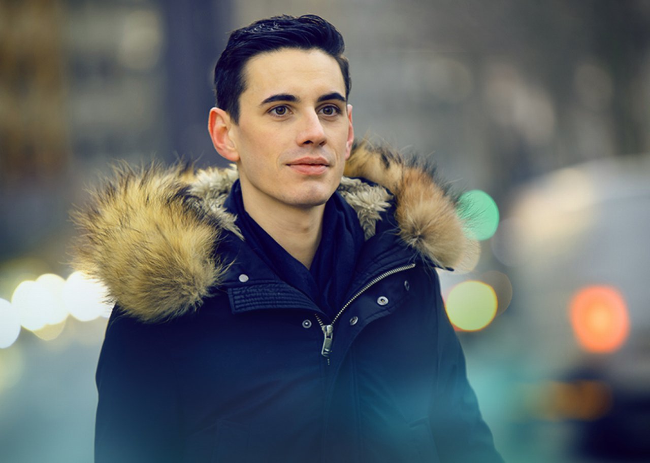 Portrait of Danny with a winter jacket