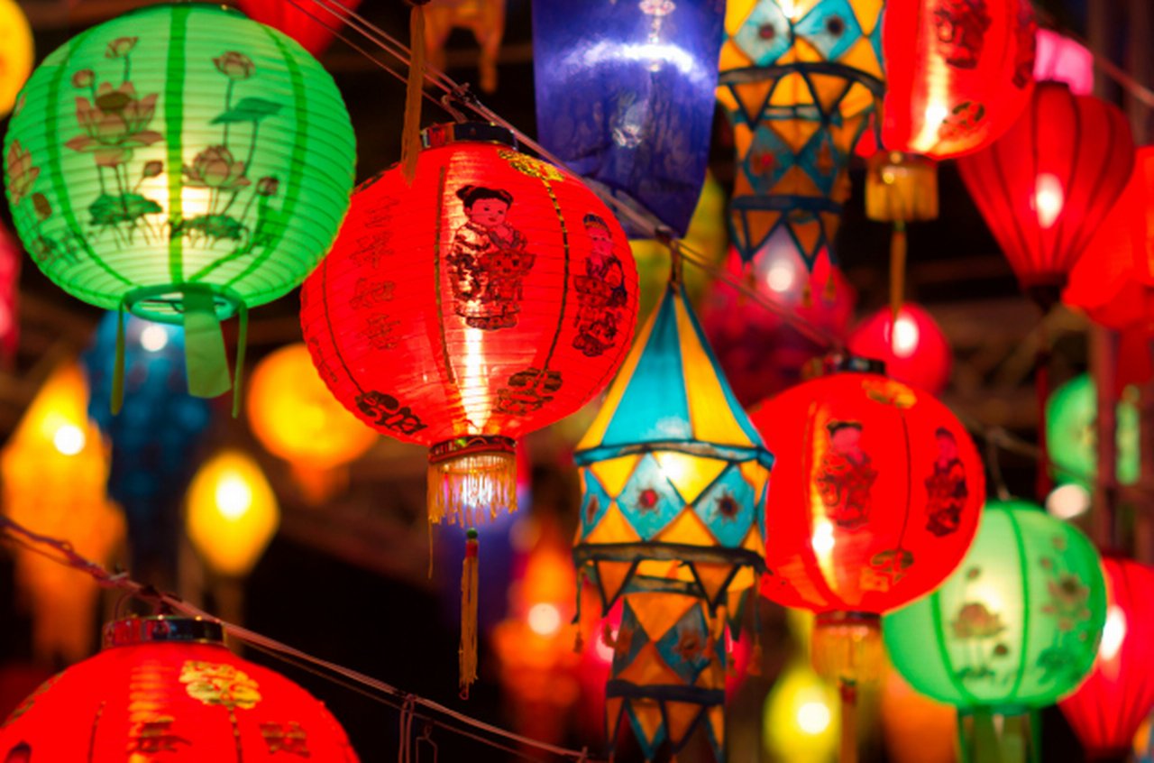 Chinese-style lamps