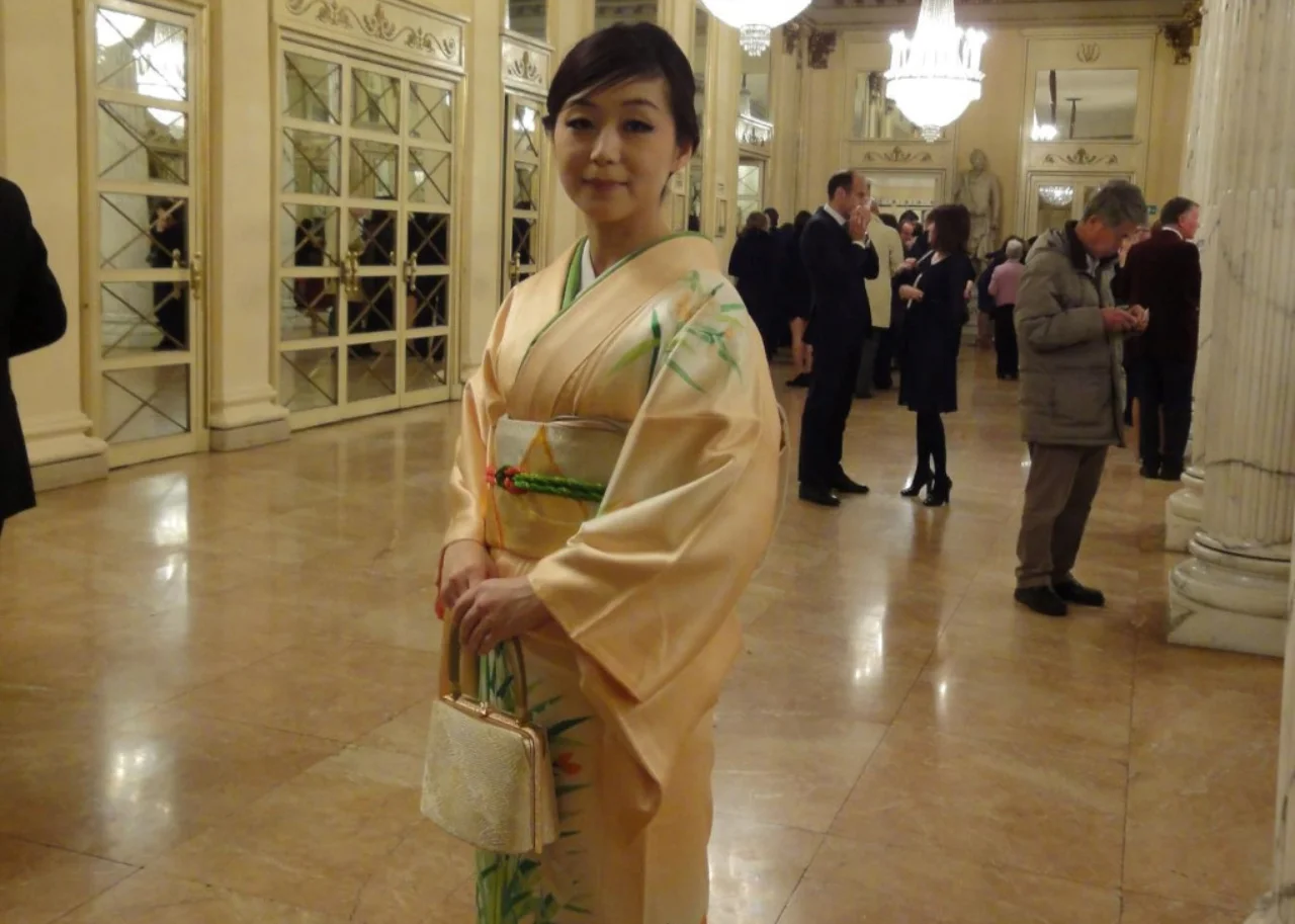Megumi at the gala