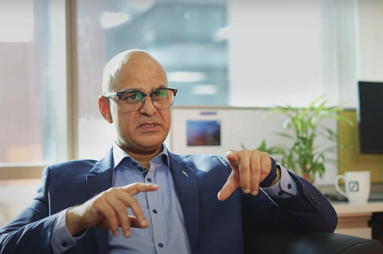 Rizwan takes pride in the culture at Deutsche Bank