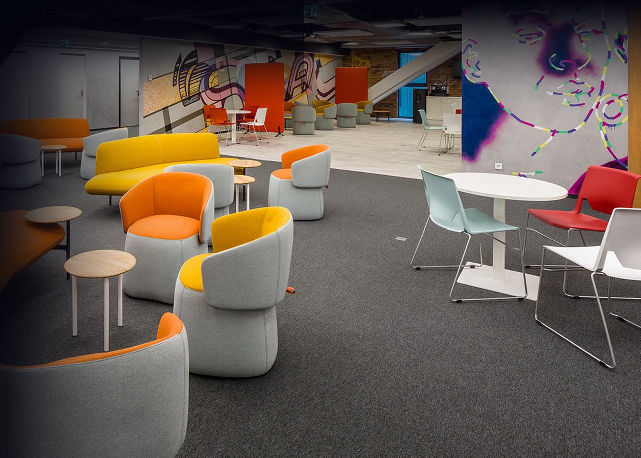 Lounge im Office der Deutschen Bank Rumänien