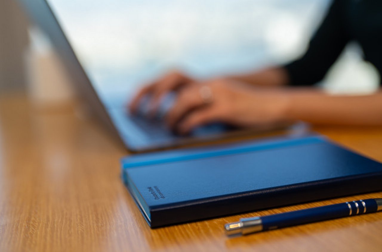 Laptop on the Desk