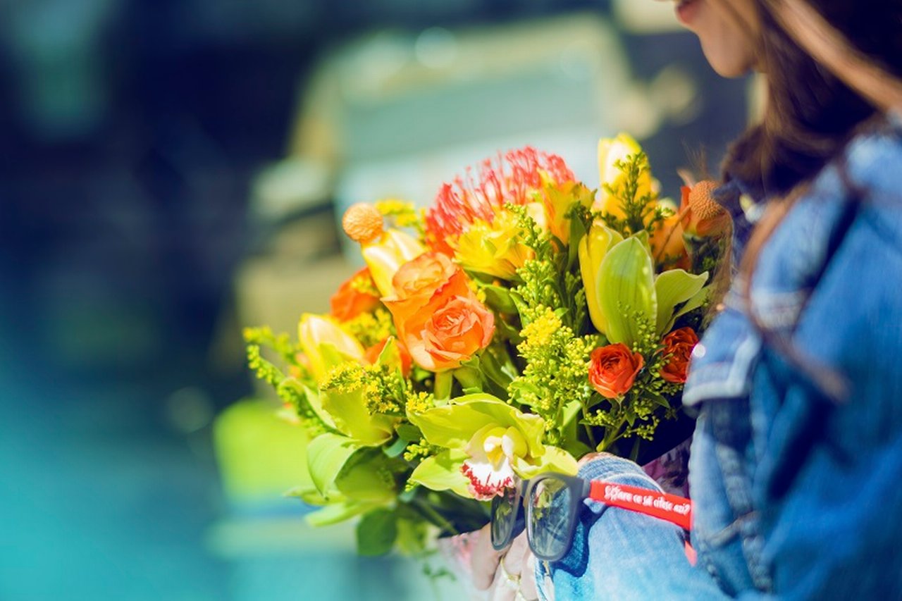 colorful flowers