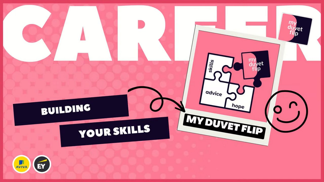 CAREER my duvet flip  - building your skills