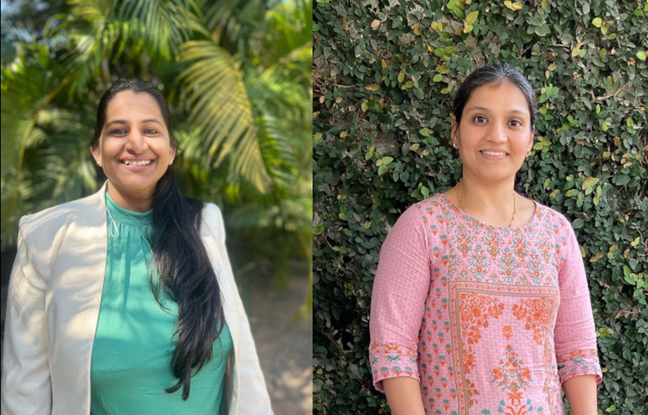 Priti and Shilpa