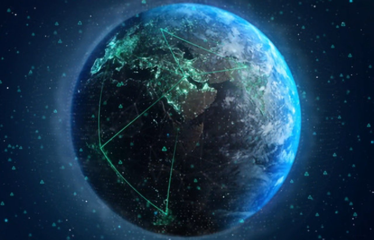 A connected globe