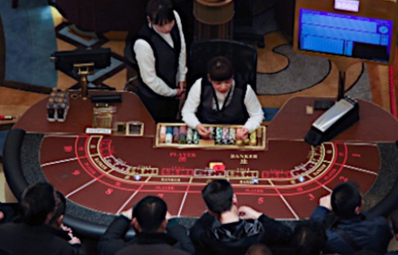 Blackjack in an arcade