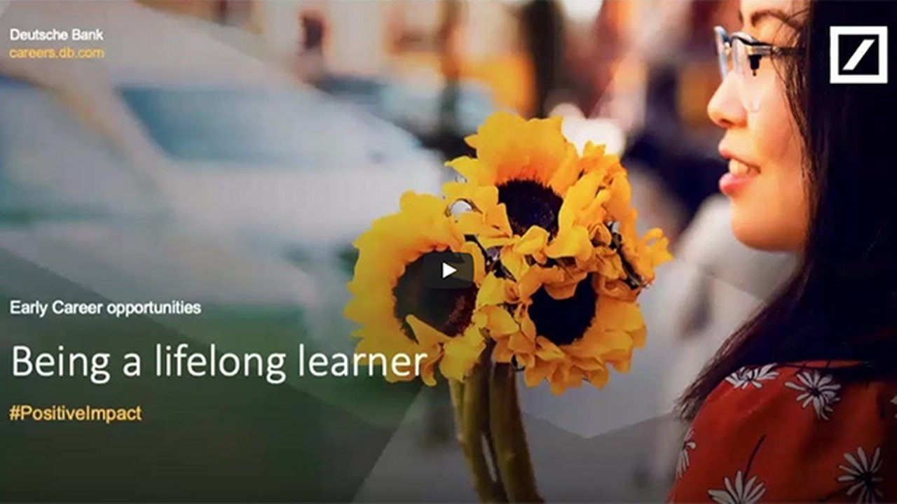 Videoprevie Beeing a lifelong learner
