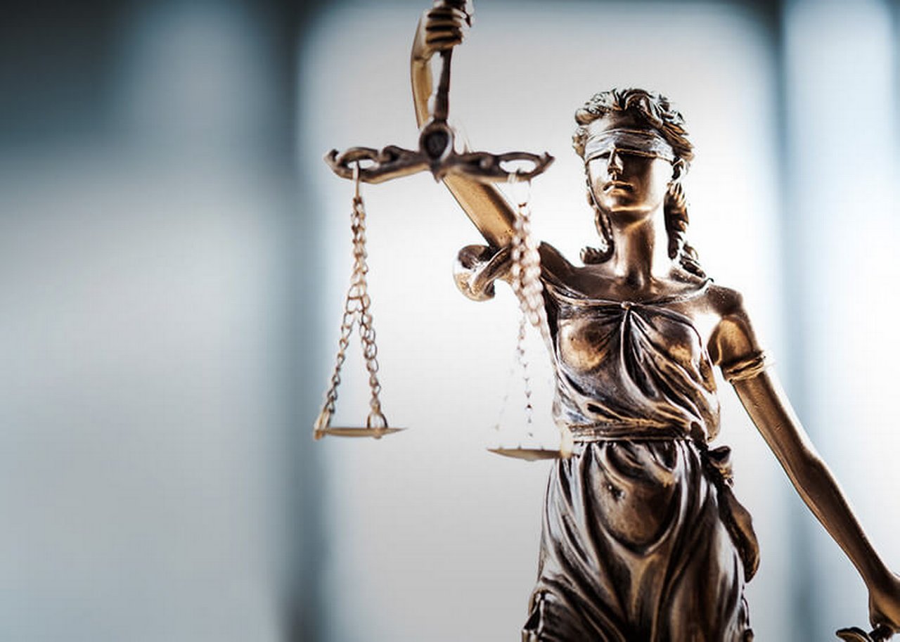 Die Figur der Justitia