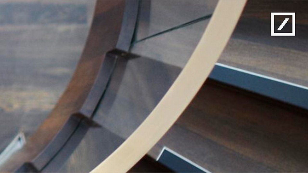 A stair-like wooden structure
